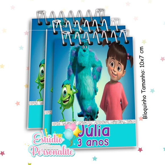 Bloquinho Monstros Sa