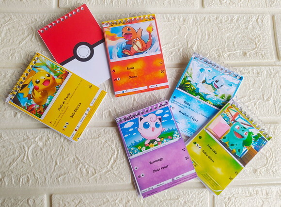 Bloquinho Pokémon