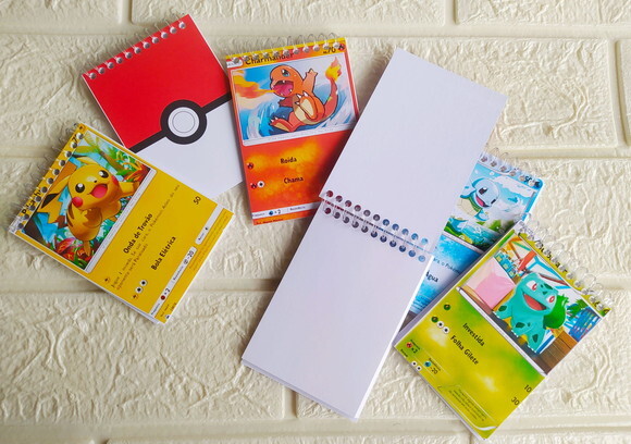 Bloquinho Pokémon