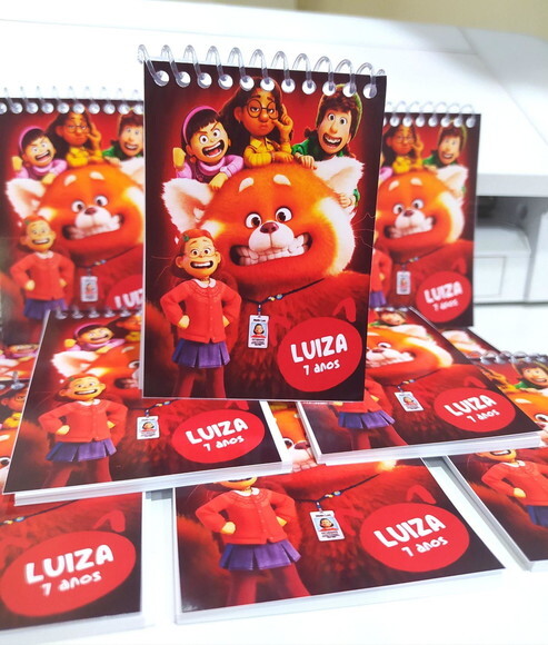 Bloquinho Red: Crescer É Uma Fera