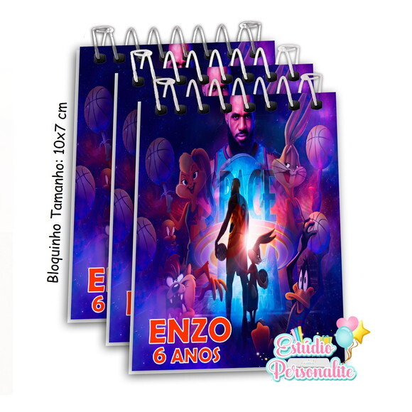 Bloquinho Space Jam Um Novo Legado