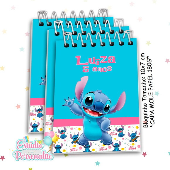 Bloquinho Stitch