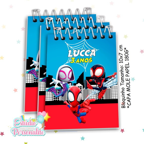 Bloquinho Spidey e Seus Amigos Espetaculares