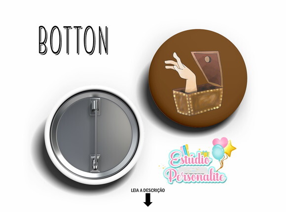 Botton Wandinha Addams