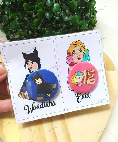 Botton Wandinha e Enid