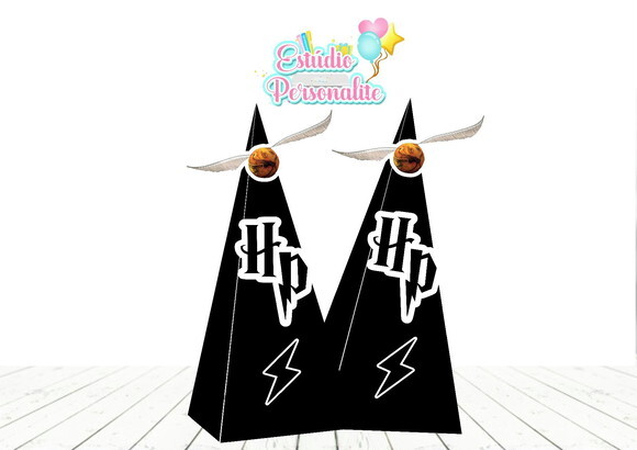 Caixa Cone Harry Potter