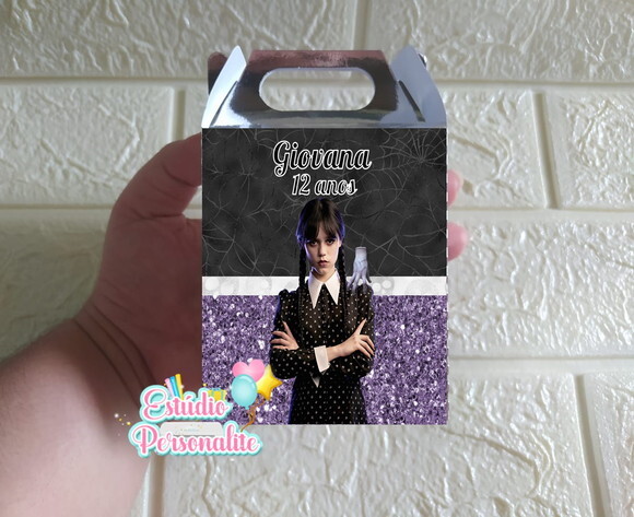 Caixa Maletinha Wandinha Addams