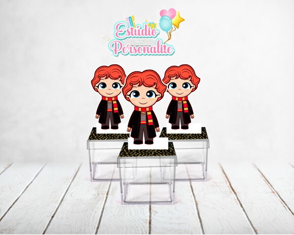 Caixinha Acrílica 3d Harry Potter