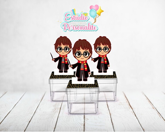 Caixinha Acrílica 3d Harry Potter