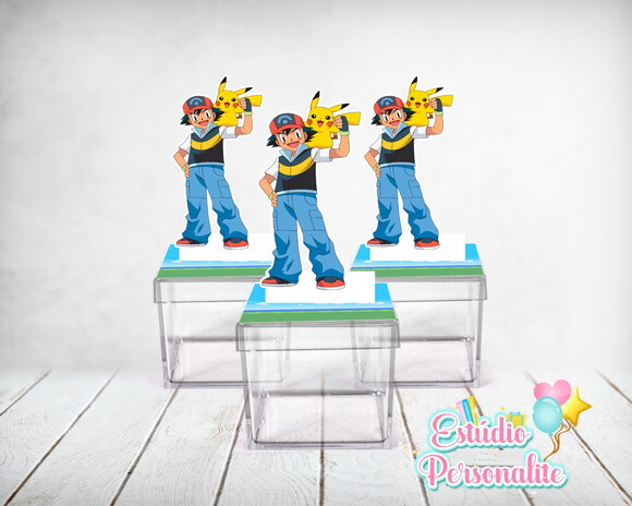Caixinha Acrílica 3D Pokémon