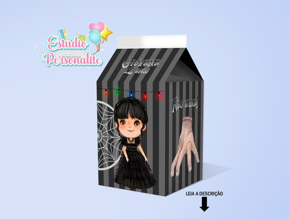 Caixinha Milk Wandinha Addams