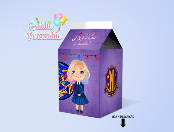 Caixinha Milk Wandinha Addams