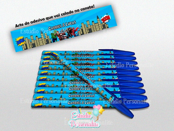 Caneta Vingadores