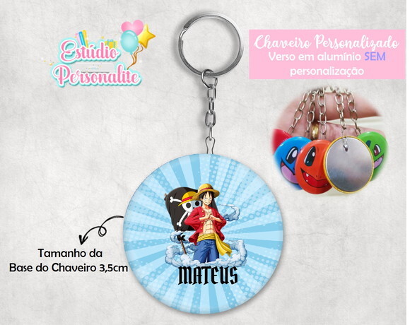 Chaveiro One Piece