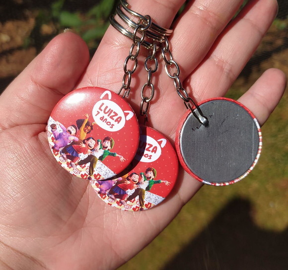 Chaveiro Red: Crescer É Uma Fera