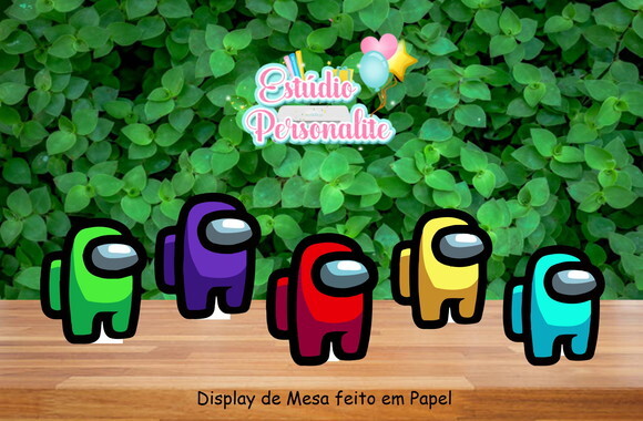 Display de Mesa Among Us