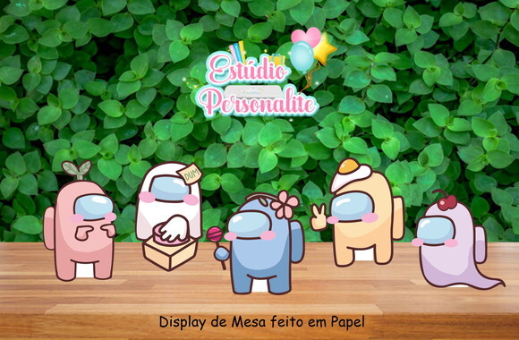 Display de Mesa Among Us