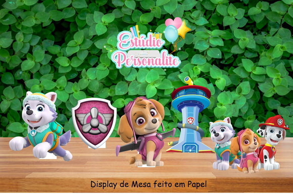 Display de mesa Skye Patrulha Canina