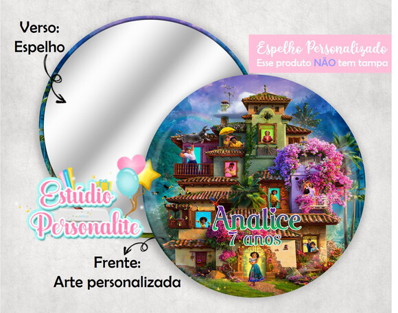 Espelho Encanto Disney.