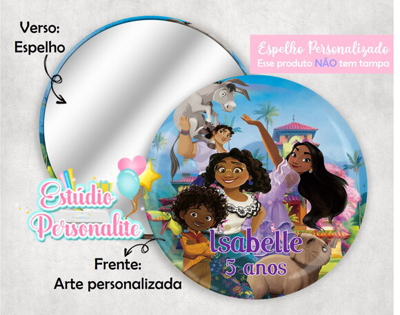 Espelho Encanto Disney.