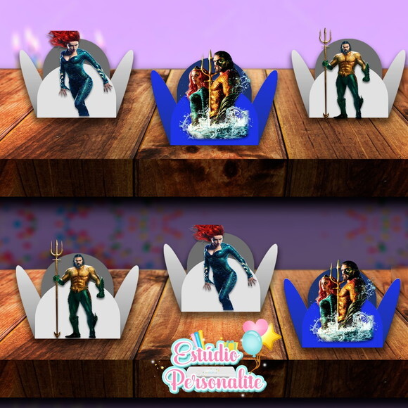 Forminha de Doces Aquaman