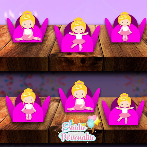 Forminha de Doces Bailarina