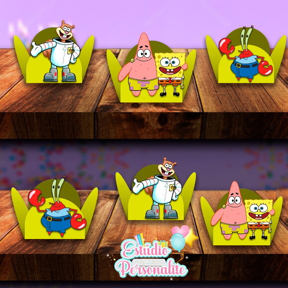 Forminha de Doces Bob Esponja