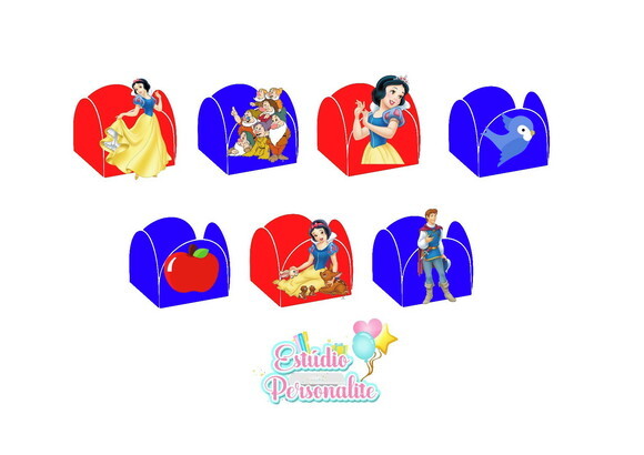 Forminha de Doces Branca de Neve