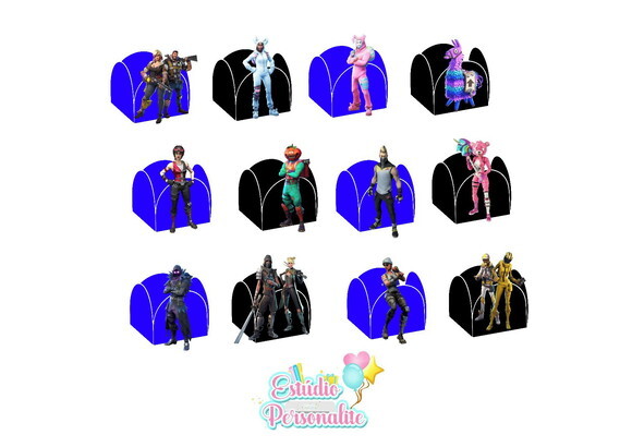 Forminha de Doces Fortnite