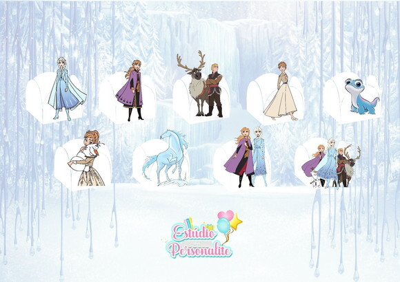 Forminha de Doces Frozen 2