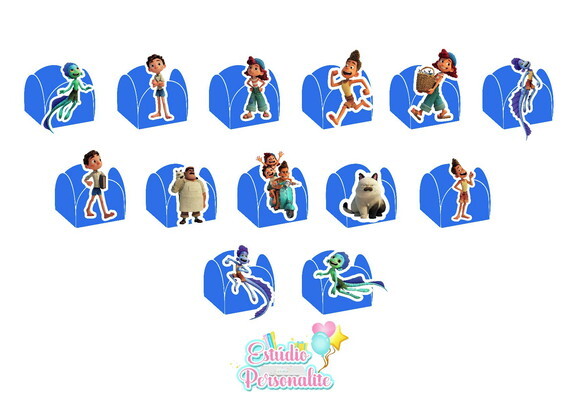 Forminha de Doces Luca Disney