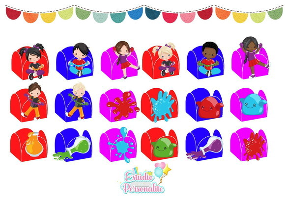 Forminha de Doces Slime
