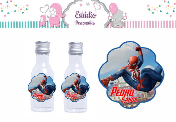 Garrafinha Homem Aranha