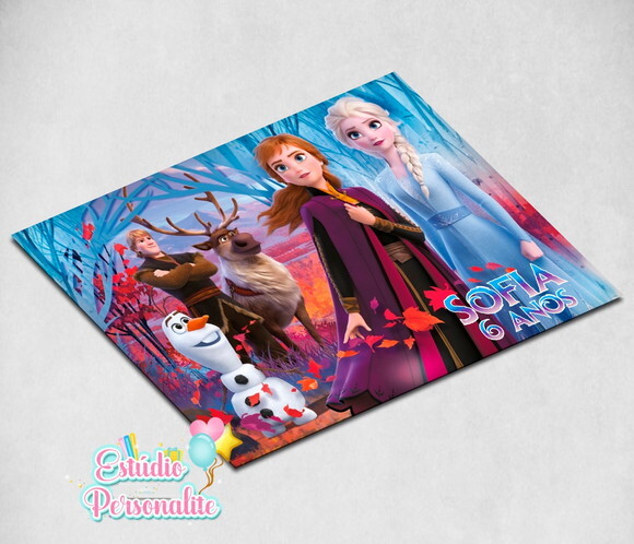 Jogo Americano Frozen 2