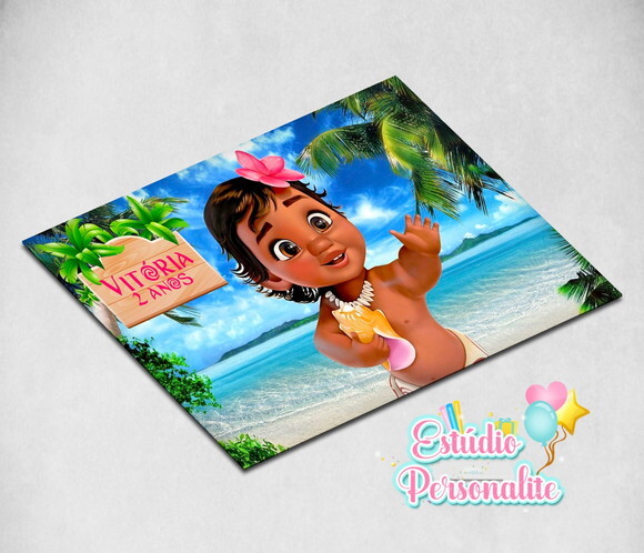 Jogo Americano Moana Baby
