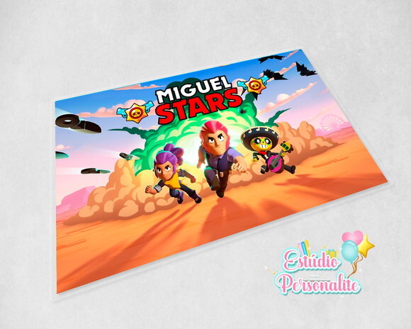 Jogo americano plastificado Brawl Stars