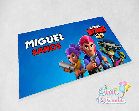 Jogo americano plastificado Brawl Stars