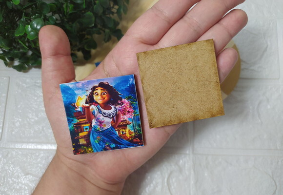 Jogo Da Memória Em Mdf Encanto Disney