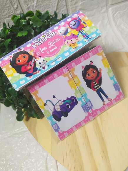 Jogo da Memória a Casa Mágica da Gabby