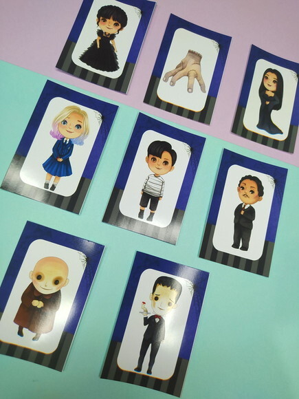 Jogo da Memória Wandinha Addams