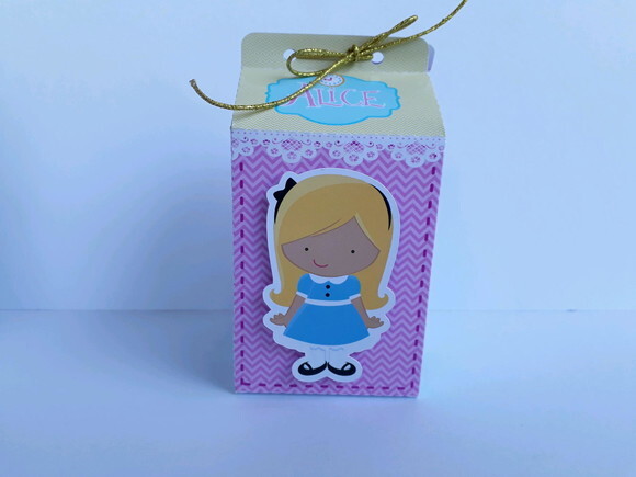 Kit 30 Caixas Alice no País das Maravilhas