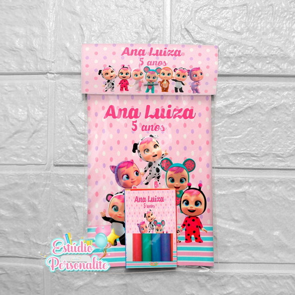 Kit de Colorir Cry Babies