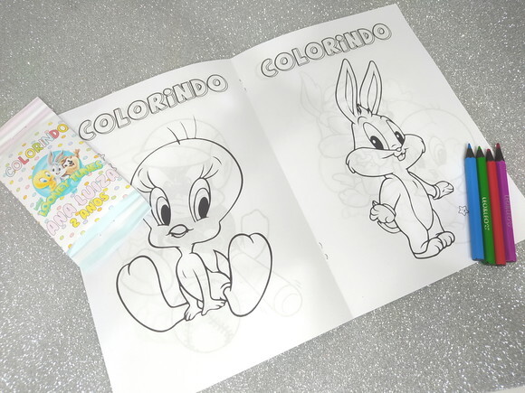 Kit de Colorir Baby Looney Tunes.