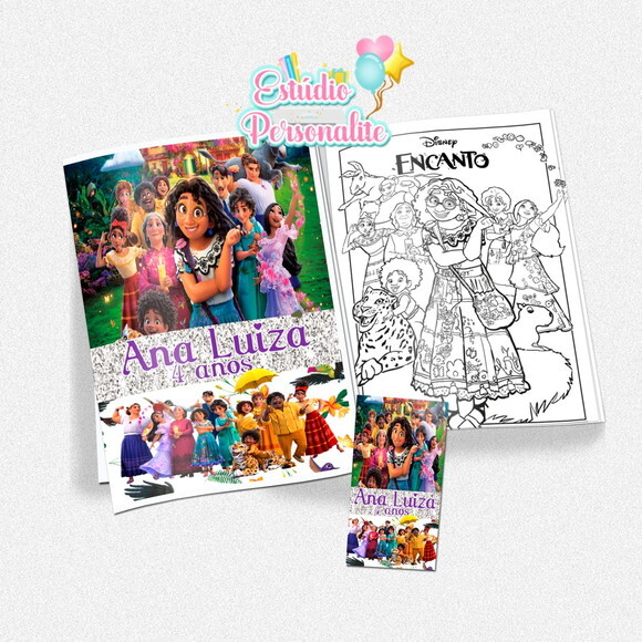 Kit de Colorir Encanto Disney