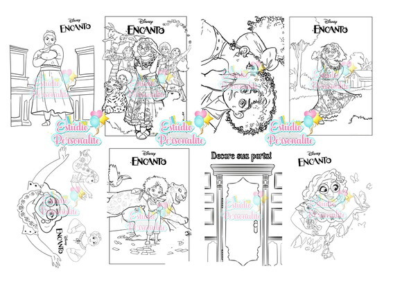 Kit de Colorir Encanto Disney