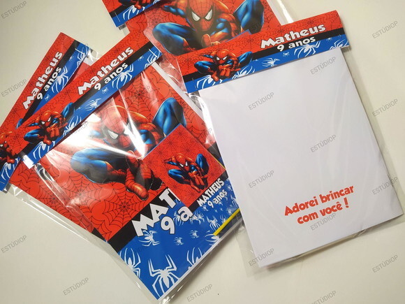 Kit de Colorir Homem Aranha