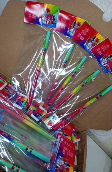 Kit Escolar Lápis+borracha Trolls 2