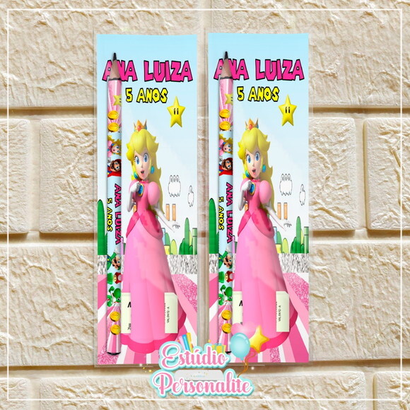 Kit Escolar Super Mario Princesa Peach