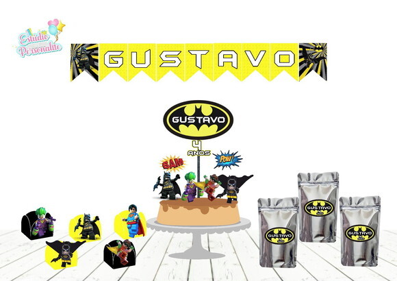 Kit Festa em Casa Batman Lego
