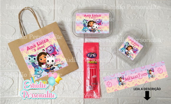 Kit Festa na Escola a Casa Mágica da Gabby